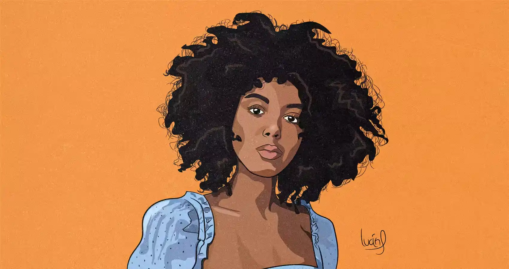 Retrato de la cantante Arlissa, por Iván Franco Ramos