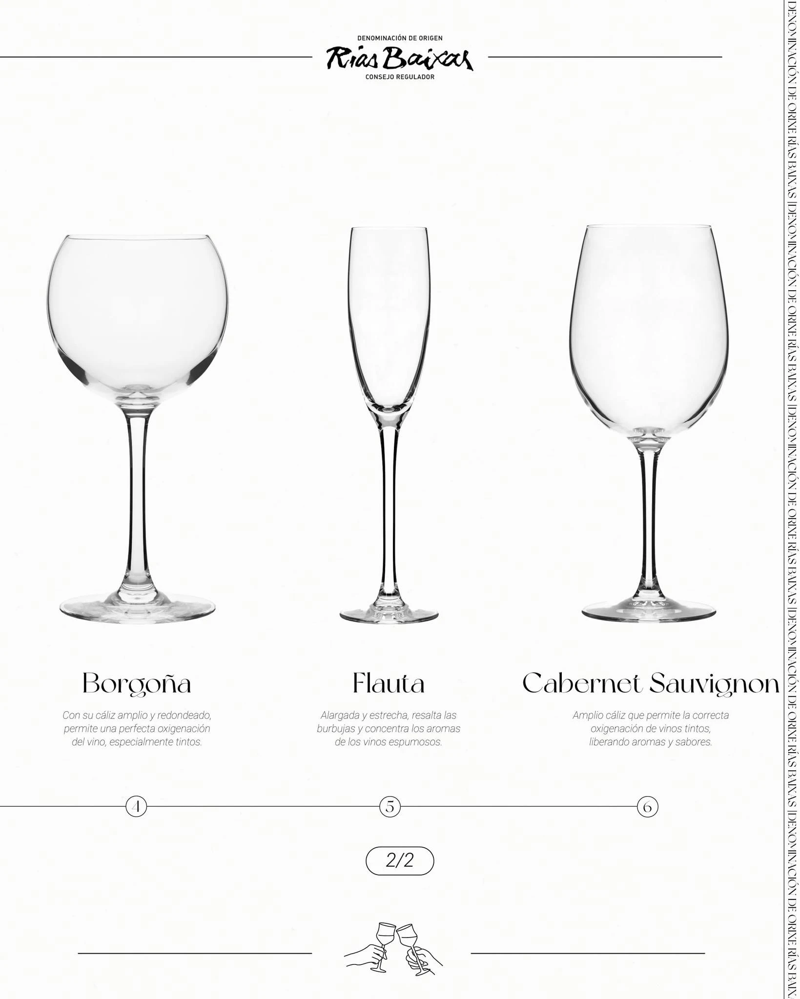 Presentación de las copas de la D.O. Rías Baixas, parte 2