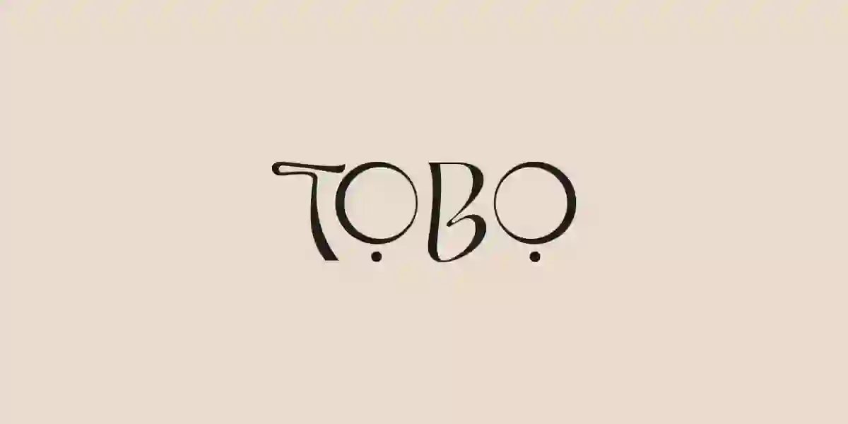 Logotipo de tobo, en positivo